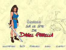 Tablet Screenshot of danielparrella.com